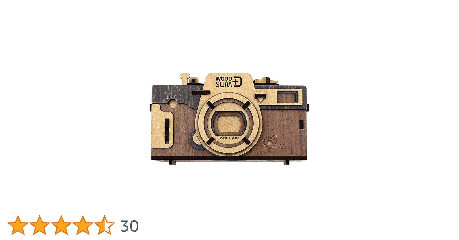Amazon.co.jp: WOODSUM ピンホールカメラ レトロ (ブラウン